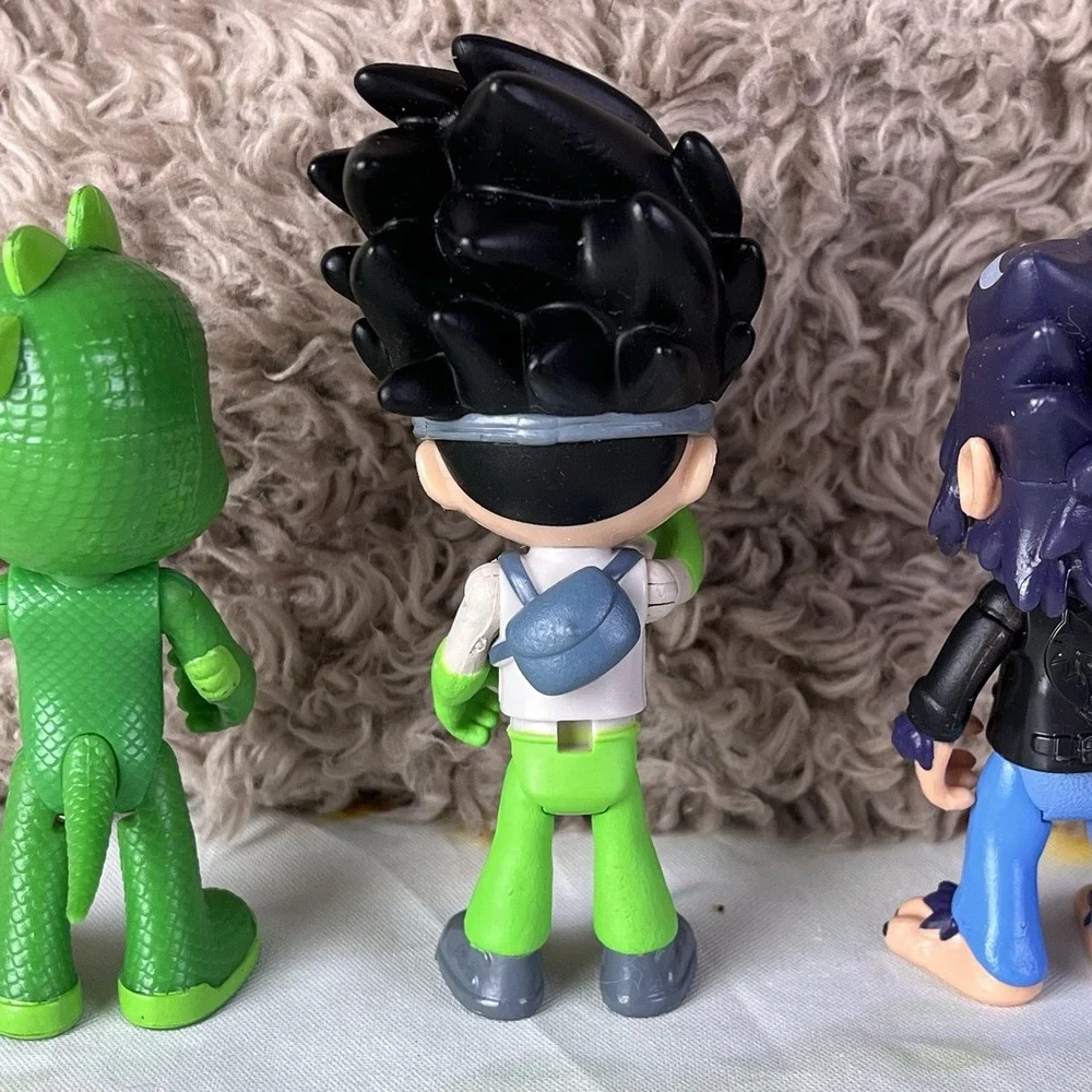 PJ Masks Toy Action Figures Green Gekko Howler Wolfy Wolfie Romeo Villains Lot